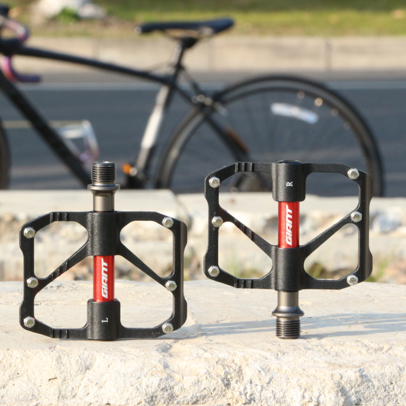 正品捷安特骑行脚踏山地公路自行车脚蹬折叠车单车脚踏板铝合金