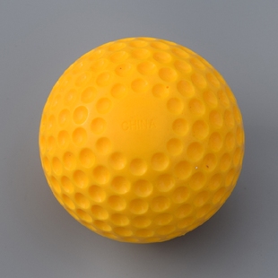 发球机打击训练用橡胶制棒球/垒球 PU实心棒球 机器棒球 机器垒球