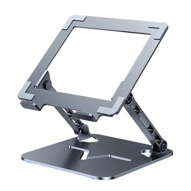 平板支架吃鸡电竞专用360°旋转支撑架11寸桌面游戏散热器架10.8金属折叠便携12.1半导体制冷风扇12.9增高架