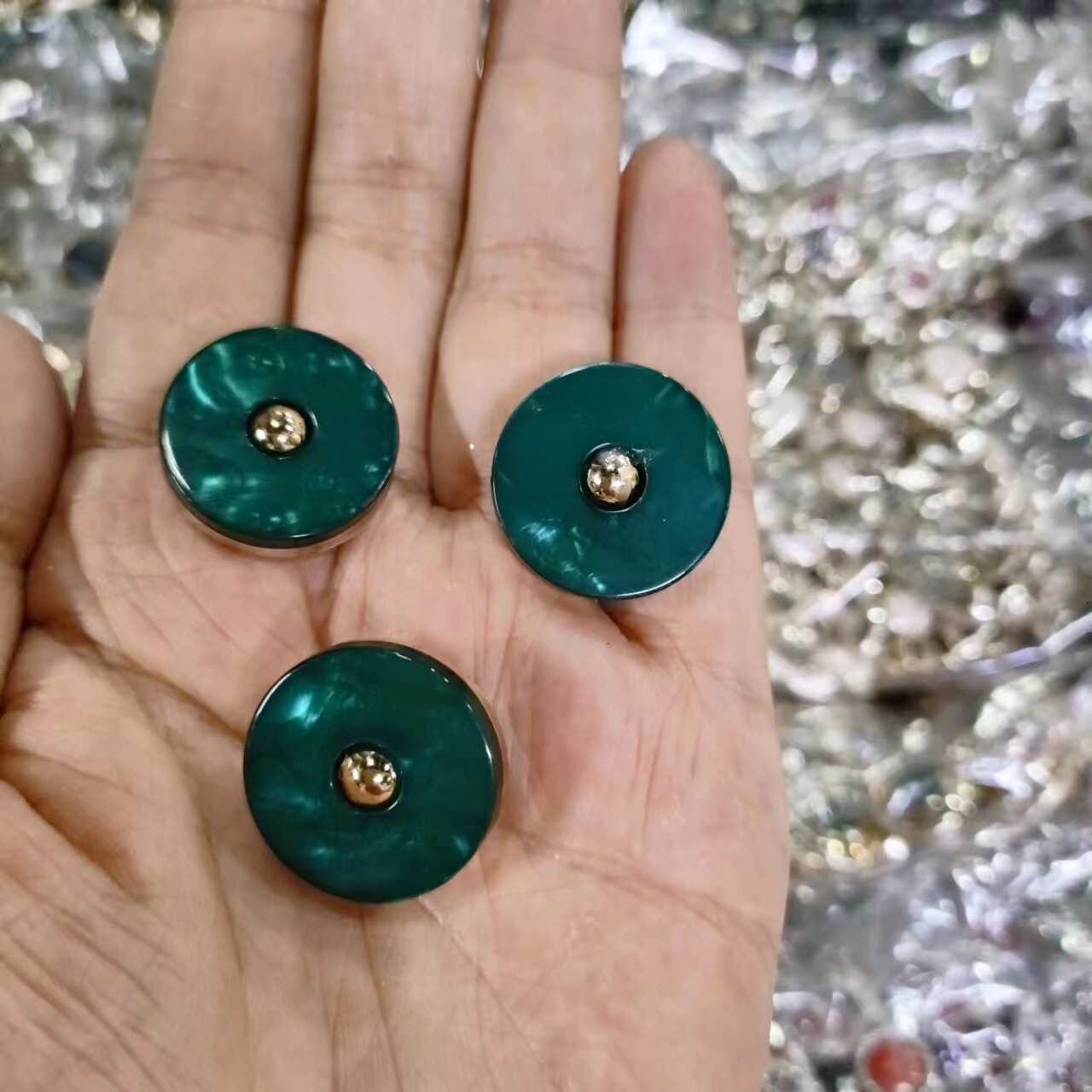 多色雪纺简约百搭连衣裙衬衫纽扣