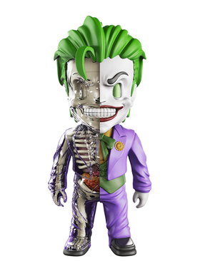 4D XXRAY master 大号小丑人Mighty Jaxx Jason Freeny解剖卡通