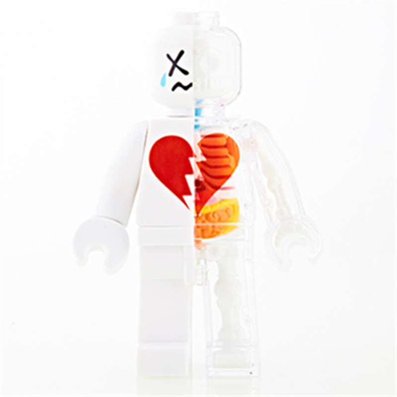 艺术家情侣款砖块人4DMASTER
