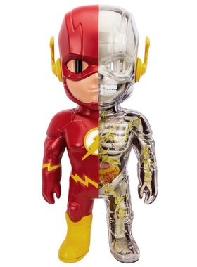 4D XXRAY master大号闪电侠 Mighty Jaxx Jason Freeny 卡通摆件