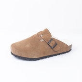 勃肯鞋 特价 加绒保暖勃肯半拖包头拖鞋 捡漏冬季 加毛男女棉 瑕疵款