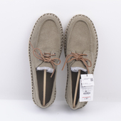 外贸夏亚麻牛筋底吸汗防臭一脚蹬懒人帆布渔夫鞋 男特价