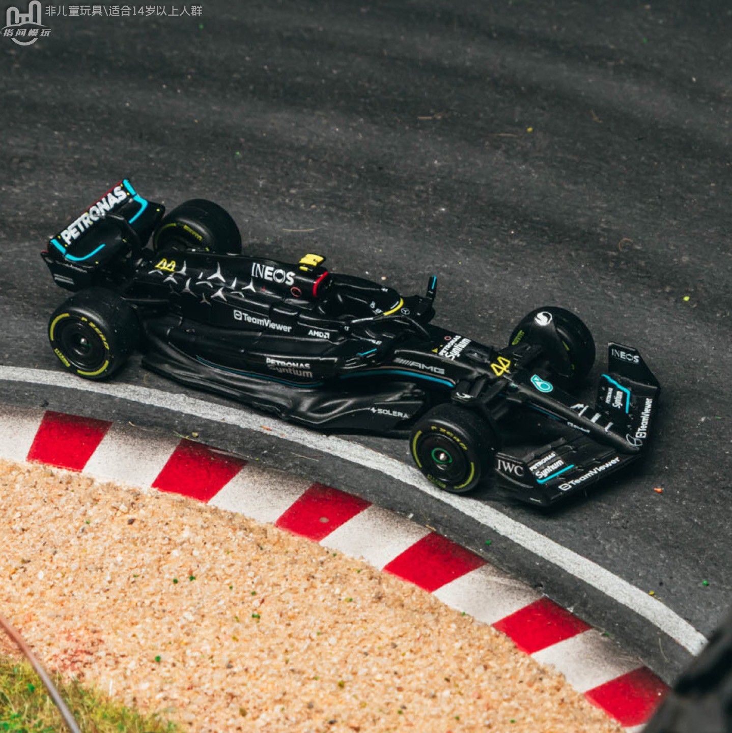订金TW奔驰F1LewisHamilton车模
