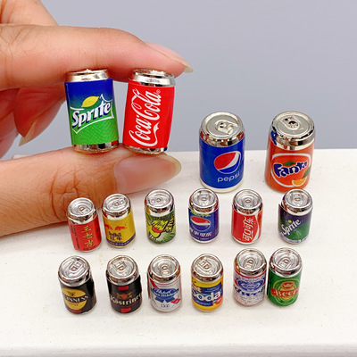 diy食玩微缩易拉罐模型娃娃屋