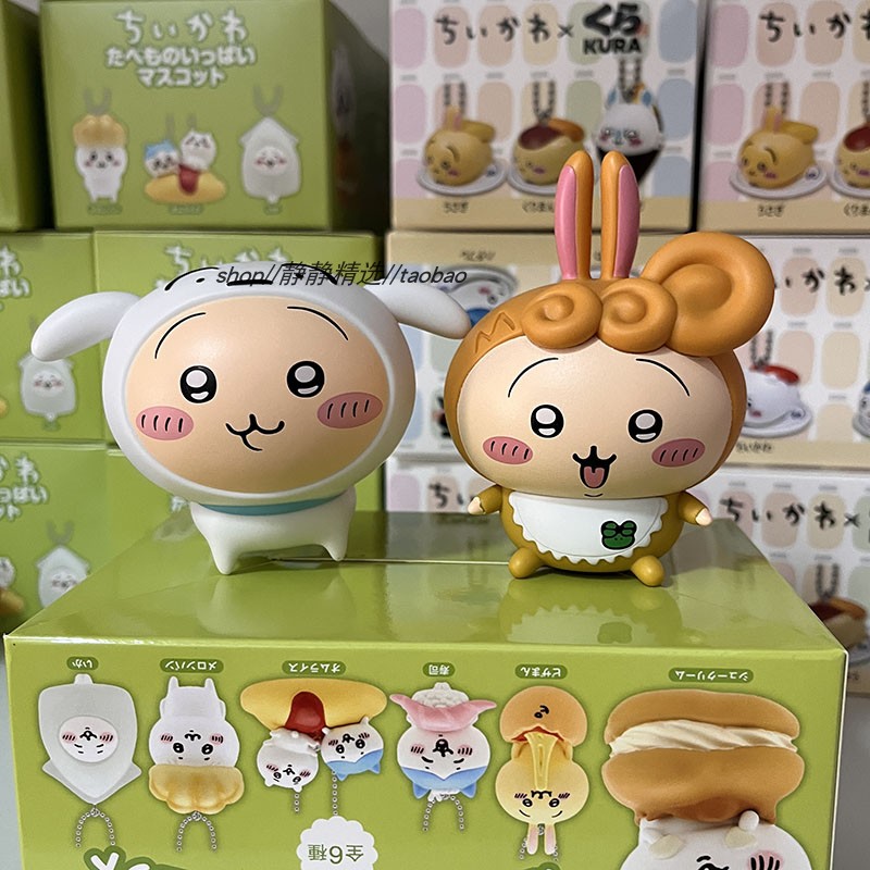 蜡笔小新联名吉伊卡哇乌萨奇摆件
