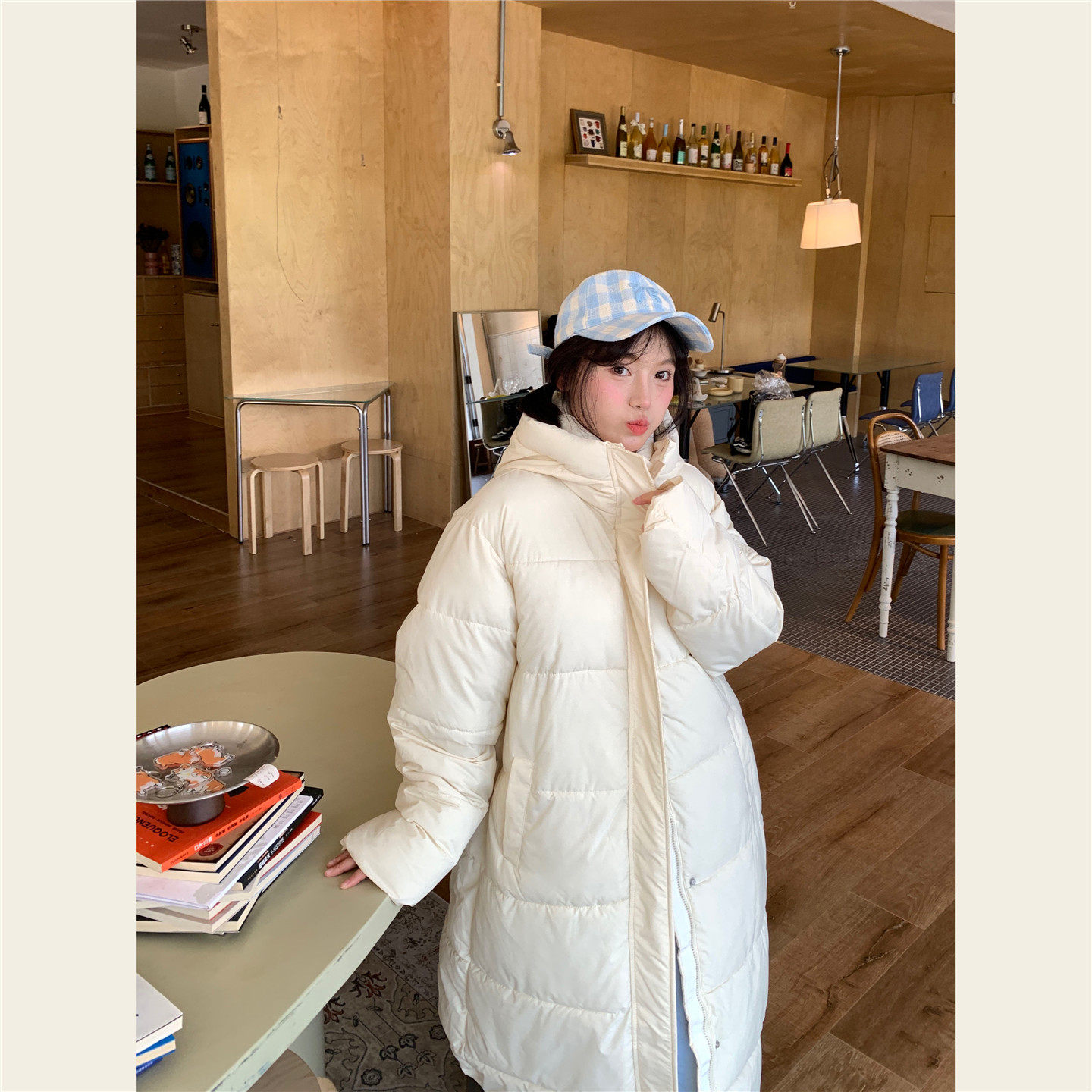 甜心轰炸机轻美式棉服显瘦
