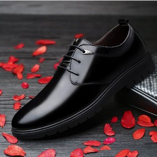 皮鞋出租新款皮鞋男士商务休闲正装男鞋圆头伴郎主持演出皮鞋租赁