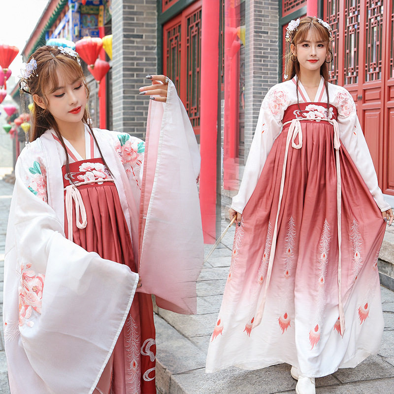 唐制古装出租传统文化节汉服走秀