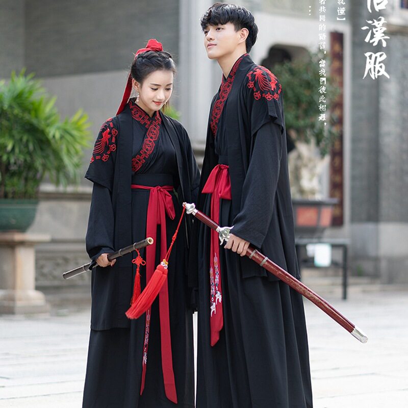 汉服节古装走秀毕业拍照