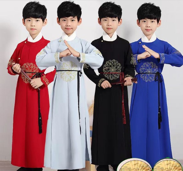 演出书生服唐朝儿童古装