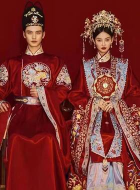 婚服出租中式婚礼结婚古装嫁衣
