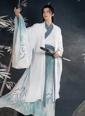 男汉服出租公子男生飘逸中国风