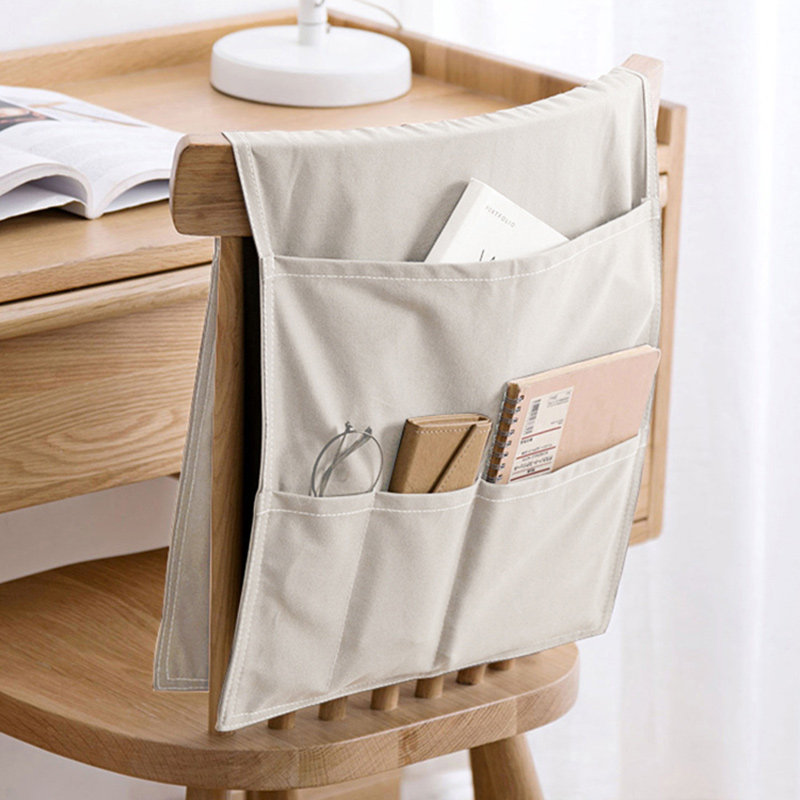 自然简约的布艺沙发侧收纳挂袋客厅靠背椅多功能收纳袋,收纳整理,收纳挂袋,淘宝优惠券,粉丝福利购,淘宝优惠卷