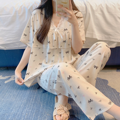 夏季防凸点家居服套装