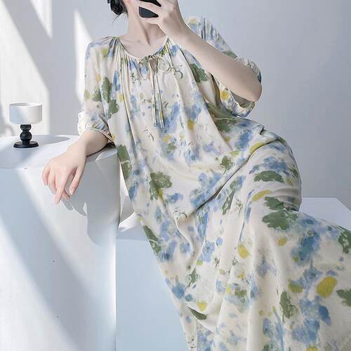 2025新款套头长裙夏季甜美青年