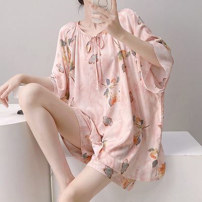 无注册商标新中式睡衣套装