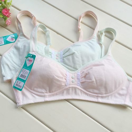 百伶百俐无钢圈少女文胸薄款内衣