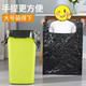 手提垃圾袋家用中号塑料贷拉垃商用加厚黑色大号拉极圾圾桶背心式
