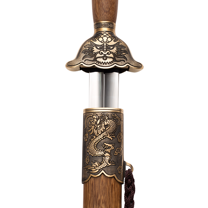 龙泉杨氏太极剑男女龙凤龙泉半硬半软剑太极剑比赛晨练宝剑未开刃