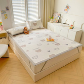 夏季 冰藤席冰丝凉席2件套2025新款 夏天学生水洗家用空调软席垫子