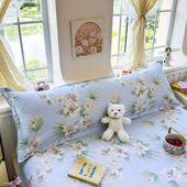 新款 1.8m米情侣全棉枕头套枕芯套 1.5 纯棉长枕套双人枕套1.0 1.2