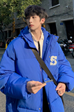 2023冬装新款韩版港风宽松棉衣外套加厚保暖连帽棉服Y6006-P85，男装棉衣，电商A486