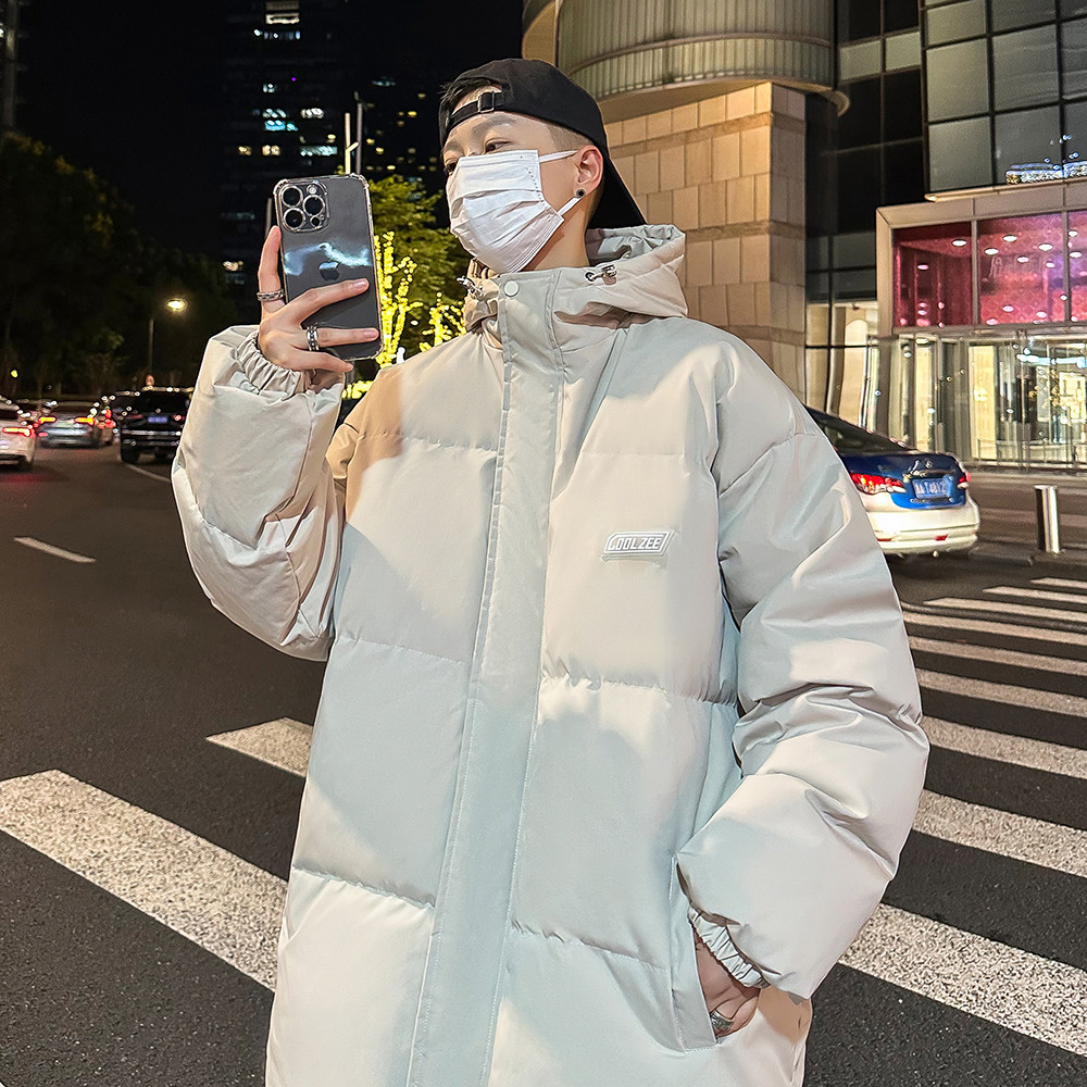 2023冬装新款韩版港风羽绒棉衣外套加厚保暖连帽棉服Y3001-P85,男装棉衣,电商A486