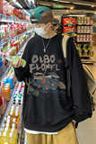 数据超好抖音品质华夫格美式印花潮流圆领卫衣外套W173-P35，男装卫衣，电商A486