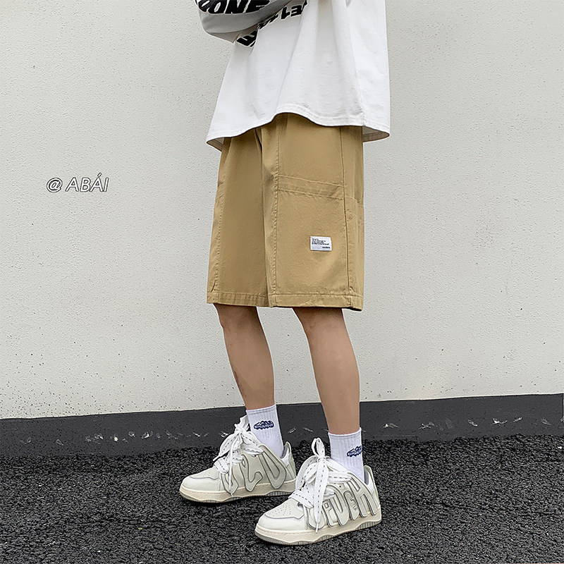 欧美式高街潮男中裤工装休闲短裤夏季潮流宽松五分裤D2116-P40,男装休闲裤,电商A486