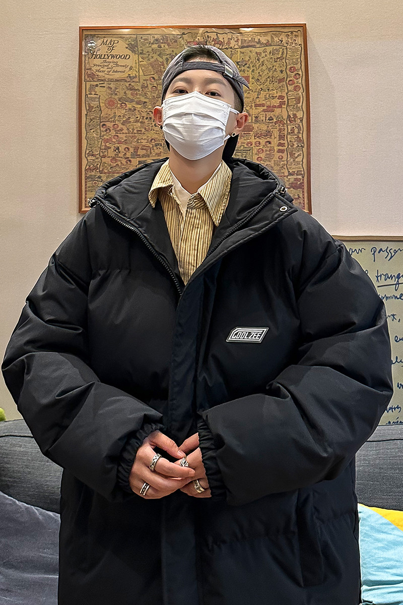 2023冬装新款韩版港风羽绒棉衣外套加厚保暖连帽棉服Y3001-P85,男装棉衣,电商A486