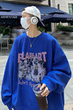 数据超好抖音品质秋装新款美式印花潮流圆领卫衣外套W169-P35，男装卫衣，电商A486