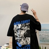 数据超好抖音210克重磅100棉潮牌印花宽松短袖t恤T258-P25，男装T恤，电商A486
