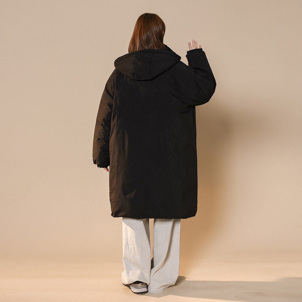 2024冬装新款韩版中长款情侣棉衣外套加厚连帽棉服女Y1803-P120,女装棉衣/棉服,电商A486
