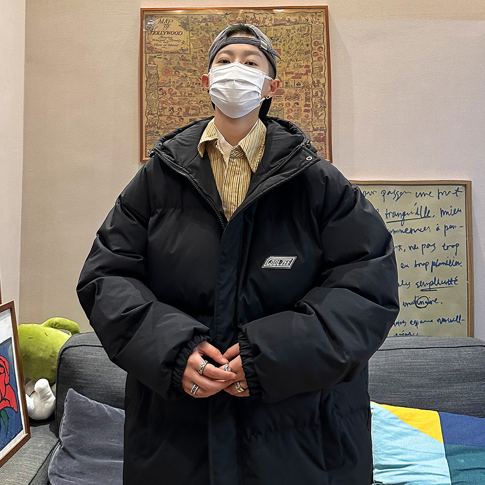 2023冬装新款韩版港风羽绒棉衣外套加厚保暖连帽棉服Y3001-P85,男装棉衣,电商A486