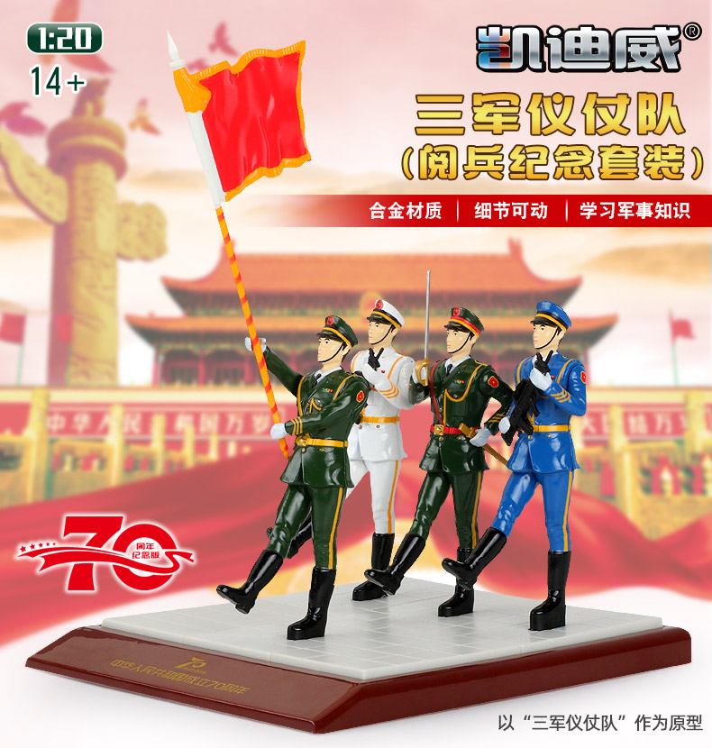 凯迪威仪仗队人偶组合