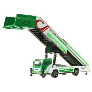 凯迪威登机车合金模型机场车辆伸缩式 舷梯车旅客登机桥儿童玩具车