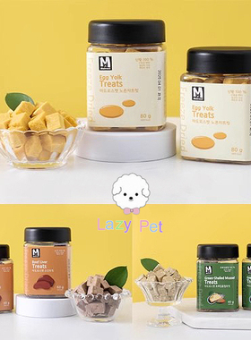 部分现货~韩国正品Matroos宠物猫狗零食青口贝牛肝蛋黄营养冻干