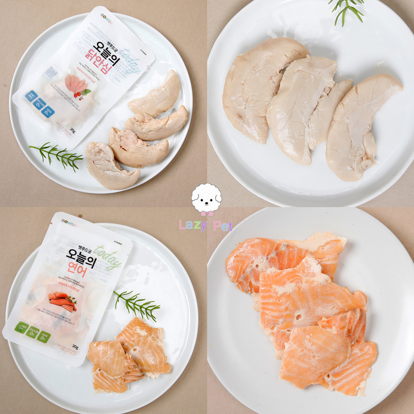 韩代goong瘦肉三文鱼鸡肉湿零食