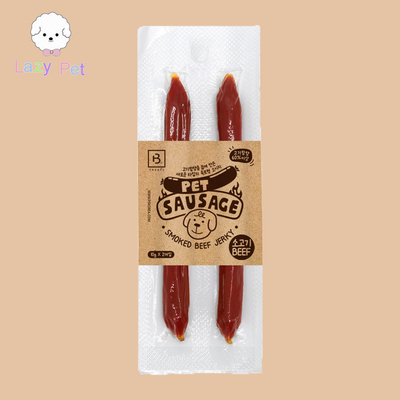 韩国正品嚼劲牛肉脯香肠零食