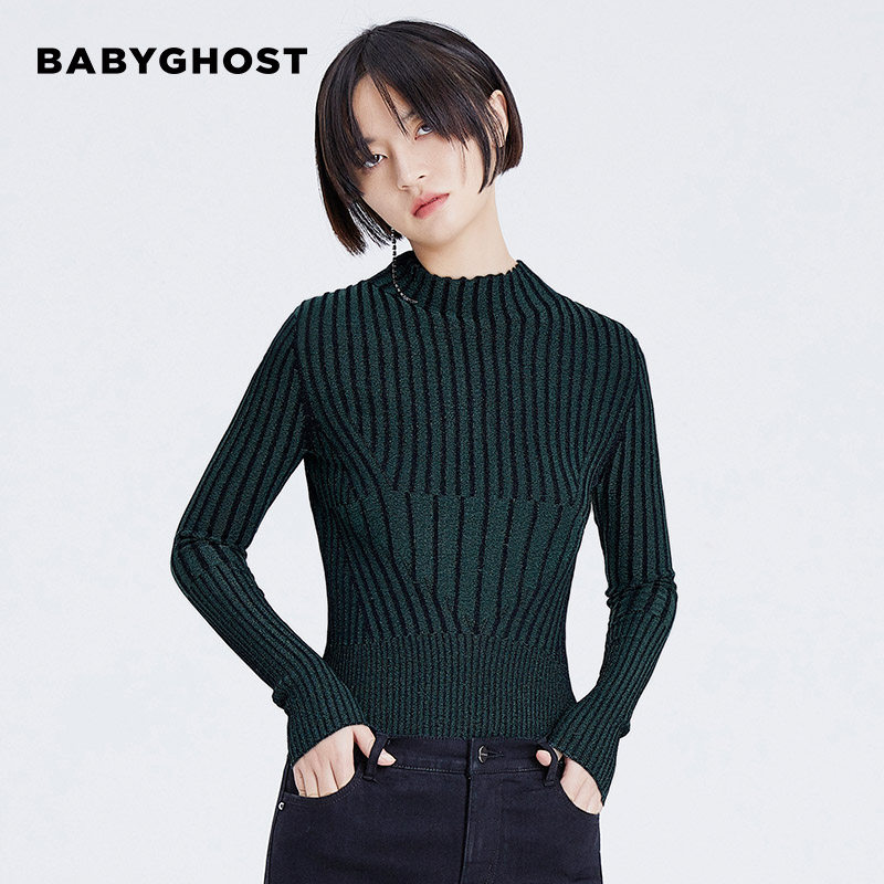 BABYGHOST长袖毛衫时装周同款