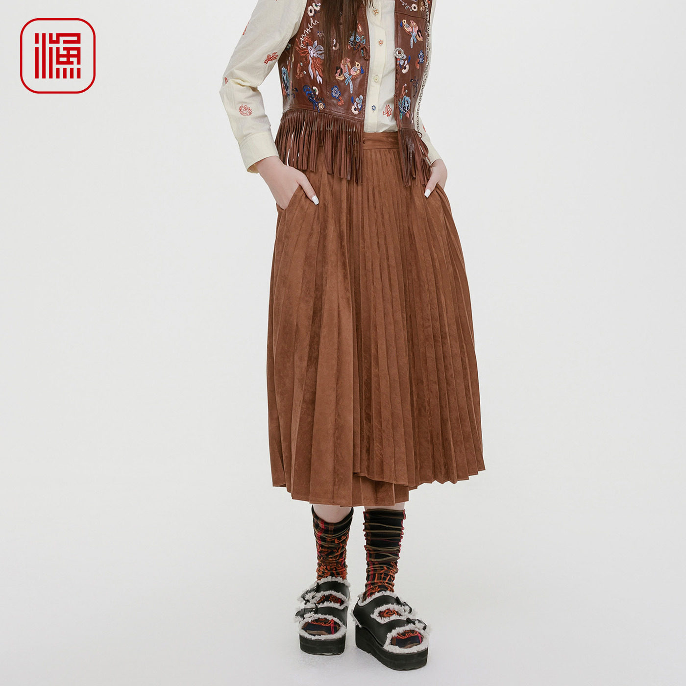 渔牌女装半身裙2025新款