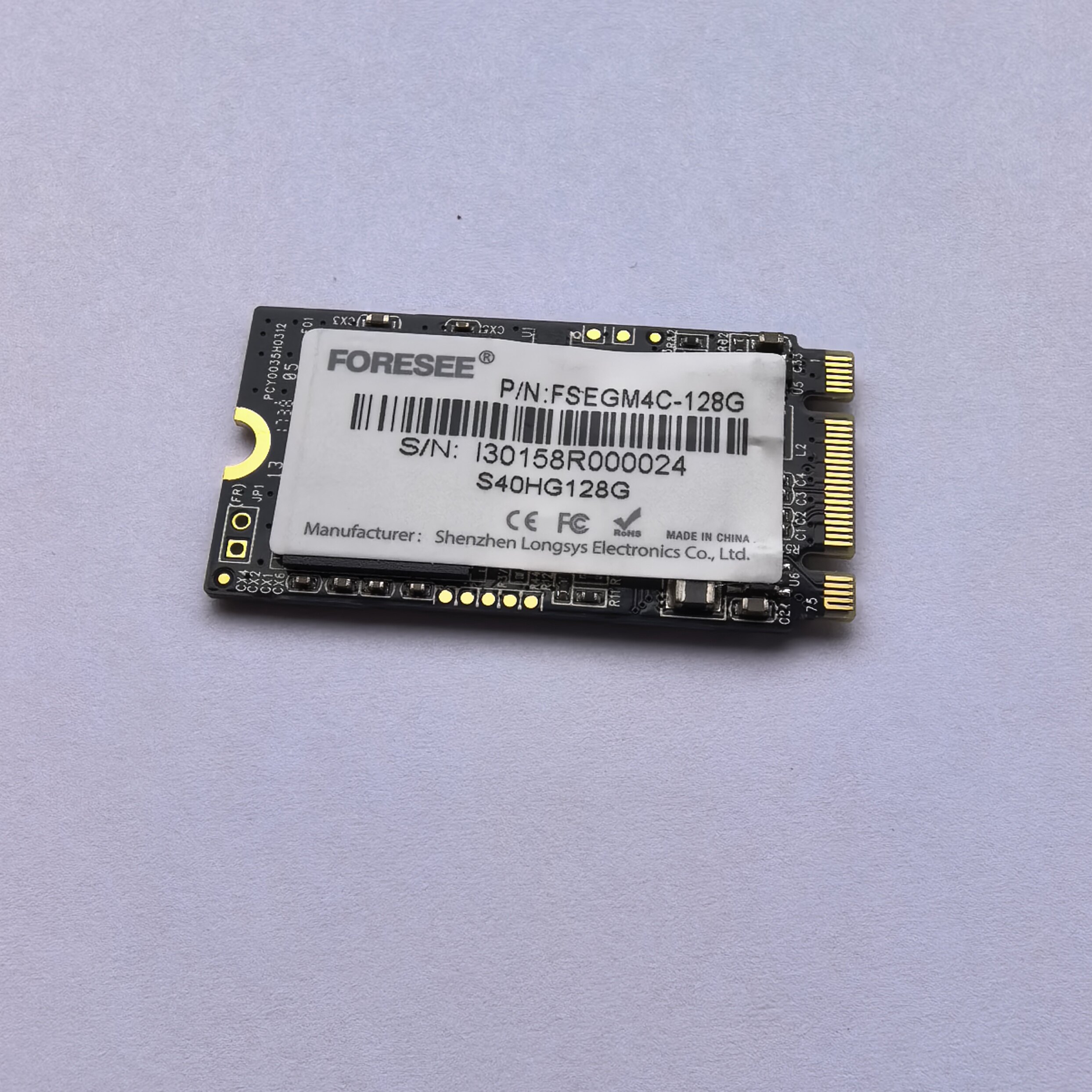 江波龙 FORESEE  NGFF 2242  64G 128G 256G SSD 固态硬盘