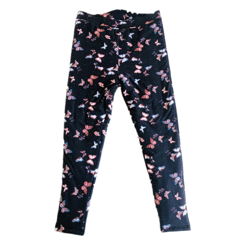 女士时尚高弹力妈妈装羊毛保暖裤