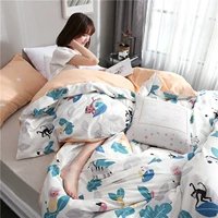 Chăn bông đơn mảnh 1,5m1,8m giường đôi 200x230 ký túc xá sinh viên 100% cotton đắp chăn nữ - Quilt Covers chăn mền cotton