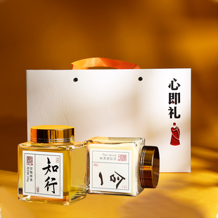 心之源蜂蜜加白茶礼盒装纯正天然过节春节送礼物官方旗舰店正品