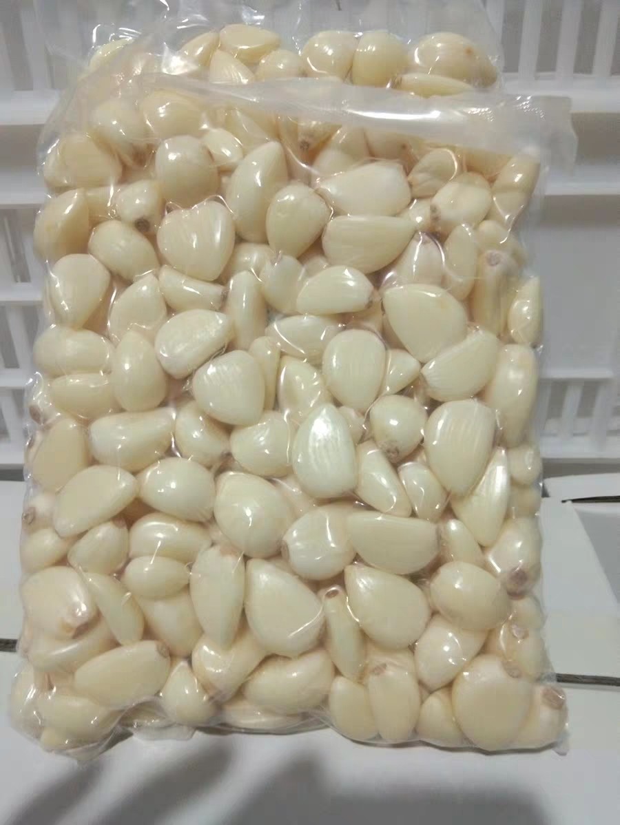 蒜米去皮大蒜剥好的干蒜祘粒新鲜大蒜籽手工剥皮紫皮鲜食用蒜蒜瓣