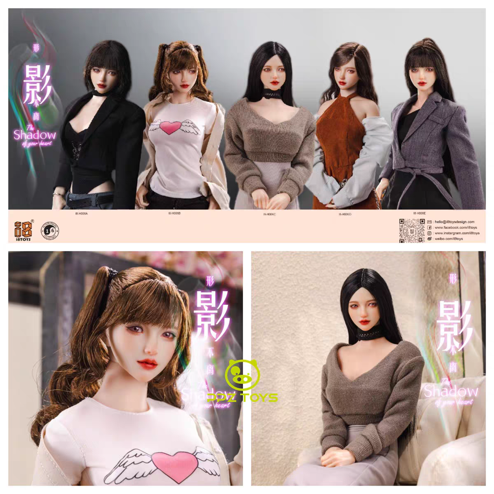 预售定金 I8TOYS 1/6 形影不离 影 I8-H006 可动眼头雕